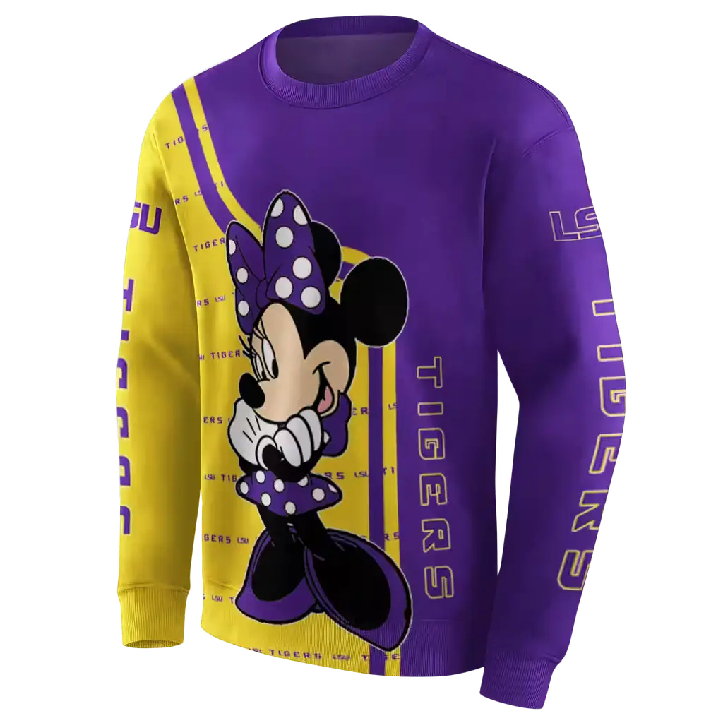 lsu tigers minnie mouse purple hoodie new arrival lsu tigers minnie mouse purple hoodie new arrival