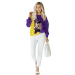 lsu tigers minnie mouse purple hoodie best selling