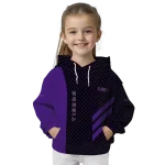 lsu tigers monogram pattern purple hoodie best selling