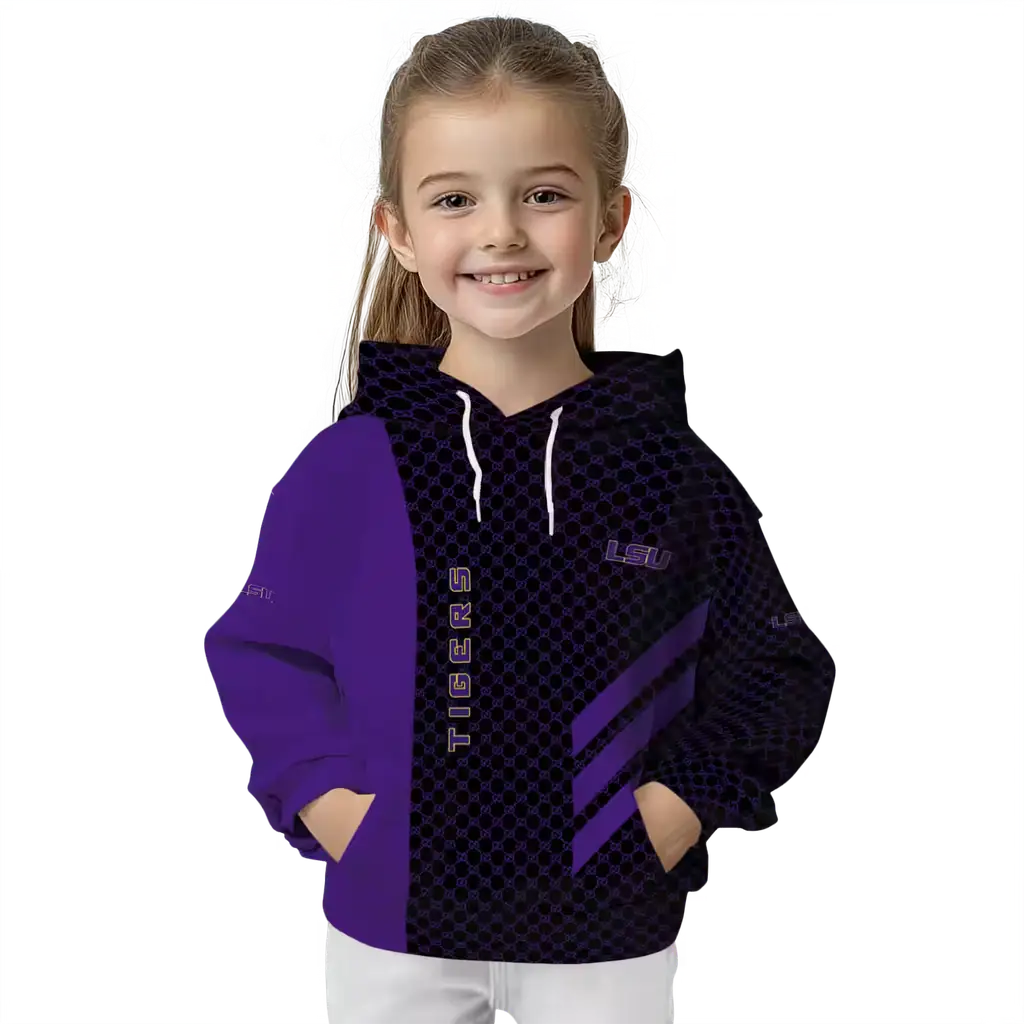 lsu tigers monogram pattern purple hoodie top rated lsu tigers monogram pattern purple hoodie top rated