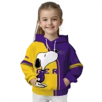 lsu tigers playful snoopy purple hoodie best selling