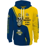 marquette golden eagles achmed skull blue hoodie best selling