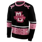 marquette golden eagles awareness ribbon black pink hoodie best selling