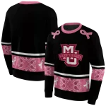 marquette golden eagles awareness ribbon black pink hoodie best selling