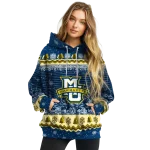 marquette golden eagles christmas trees blue hoodie best selling