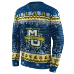 marquette golden eagles christmas trees blue hoodie best selling
