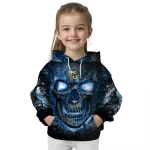 marquette golden eagles demonic skull blue black hoodie best selling