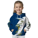 marquette golden eagles dynamic slash blue white hoodie best selling