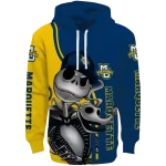 marquette golden eagles jack skellington blue hoodie best selling
