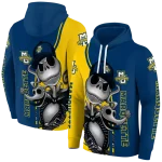 marquette golden eagles jack skellington blue hoodie best selling