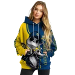 marquette golden eagles jack skellington blue hoodie best selling