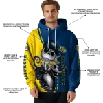 marquette golden eagles jack skellington blue hoodie best selling
