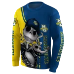 marquette golden eagles jack skellington blue hoodie best selling