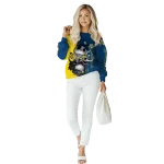 marquette golden eagles jack skellington blue hoodie best selling