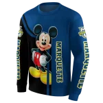 marquette golden eagles mickey mouse blue black hoodie best selling
