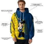 marquette golden eagles minnie mouse blue hoodie best selling