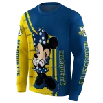 marquette golden eagles minnie mouse blue hoodie best selling