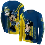 marquette golden eagles minnie mouse blue hoodie best selling