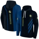 marquette golden eagles monogram pattern blue hoodie best selling