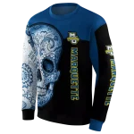 marquette golden eagles sugar skull blue black hoodie best selling