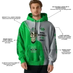 marshall thundering herd achmed skull green hoodie best selling