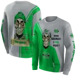 marshall thundering herd achmed skull green hoodie best selling