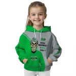 marshall thundering herd achmed skull green hoodie best selling
