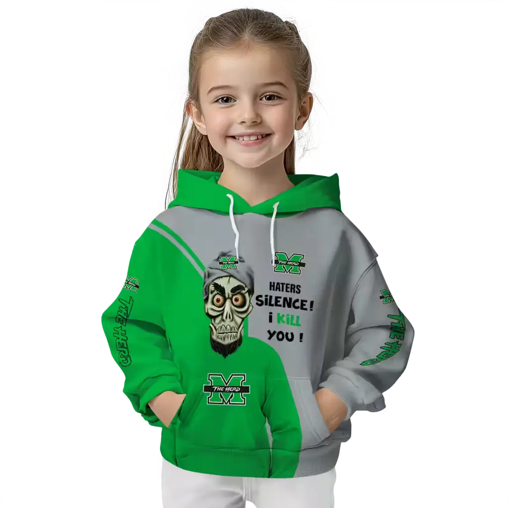 marshall thundering herd achmed skull green hoodie top rated marshall thundering herd achmed skull green hoodie top rated