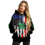 marshall thundering herd american pride black hoodie best selling