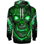 marshall thundering herd demonic skull green black hoodie best selling