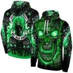marshall thundering herd demonic skull green black hoodie best selling