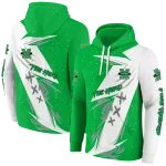 marshall thundering herd dynamic slash green white hoodie best selling