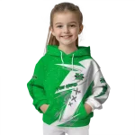 marshall thundering herd dynamic slash green white hoodie best selling
