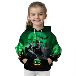 marshall thundering herd halloween vibes green black hoodie best selling
