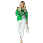 marshall thundering herd heartbeat graphic green hoodie best selling