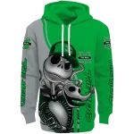 marshall thundering herd jack skellington green hoodie best selling