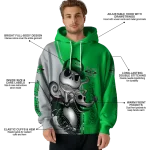 marshall thundering herd jack skellington green hoodie best selling