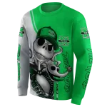 marshall thundering herd jack skellington green hoodie best selling