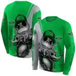 marshall thundering herd jack skellington green hoodie best selling