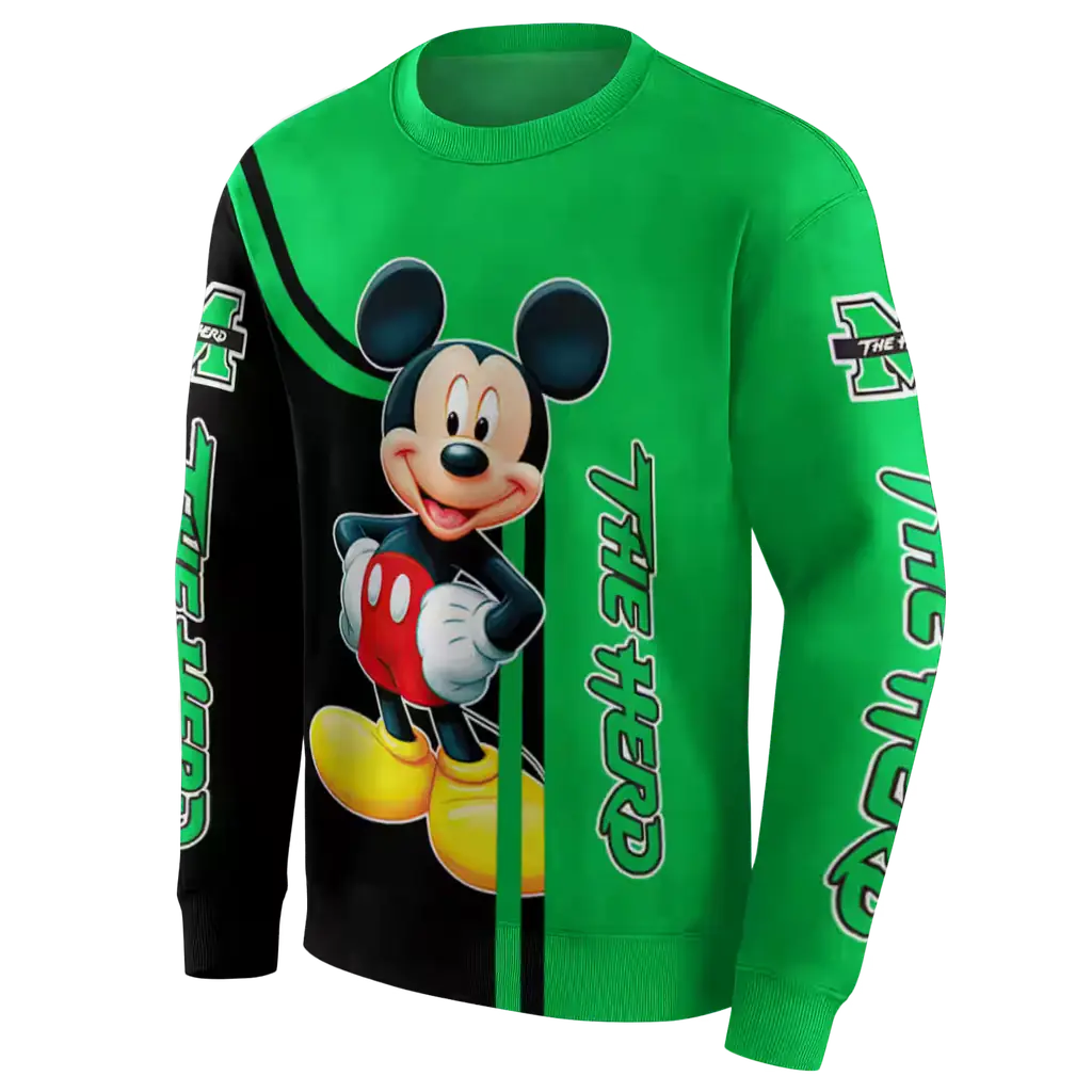 marshall thundering herd mickey mouse green black hoodie new arrival marshall thundering herd mickey mouse green black hoodie new arrival