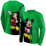 marshall thundering herd mickey mouse green black hoodie best selling