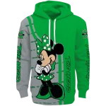 marshall thundering herd minnie mouse green hoodie best selling