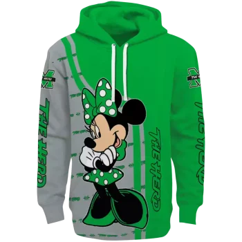 marshall thundering herd minnie mouse green hoodie best selling