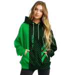 marshall thundering herd monogram pattern green hoodie best selling