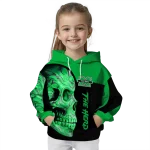 marshall thundering herd skull motif green black hoodie best selling