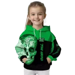 marshall thundering herd sugar skull green black hoodie best selling