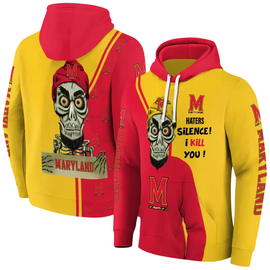 maryland terrapins achmed skull red hoodie fashion forward maryland terrapins achmed skull red hoodie fashion forward