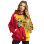 maryland terrapins achmed skull red hoodie best selling
