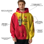 maryland terrapins achmed skull red hoodie best selling