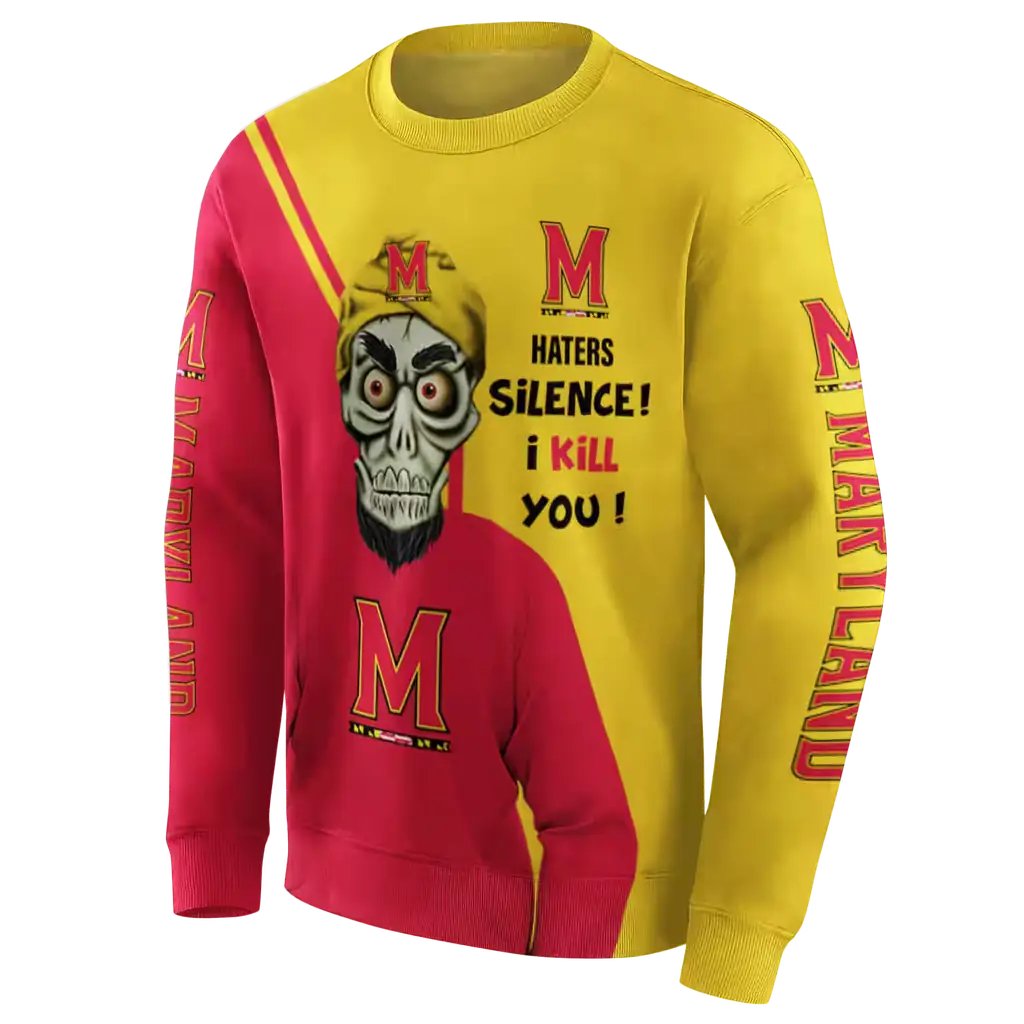maryland terrapins achmed skull red hoodie new arrival maryland terrapins achmed skull red hoodie new arrival